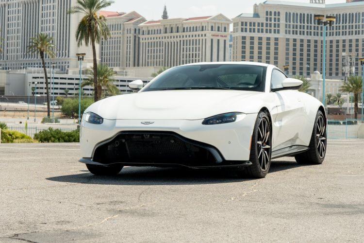 Aston Martin Vantage exotic car rental Las Vegas