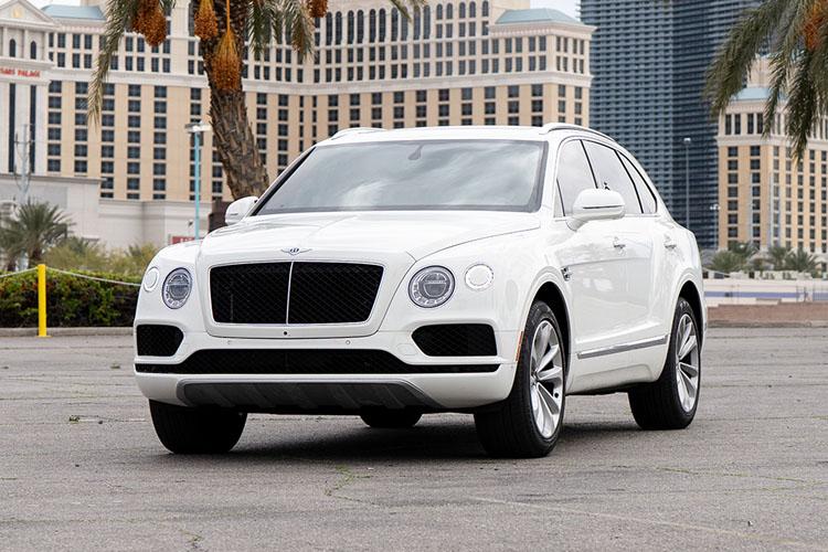 Bentley Bentayga V12 exotic car rental Las Vegas