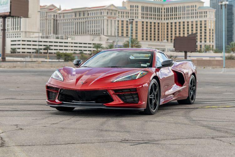 Chevrolet Corvette C8 exotic car rental Las Vegas