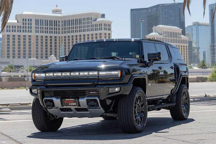 GMC Hummer EV 3X exotic car rental Las Vegas