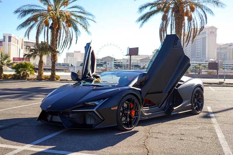 Lamborghini Revuelto exotic car rental Las Vegas