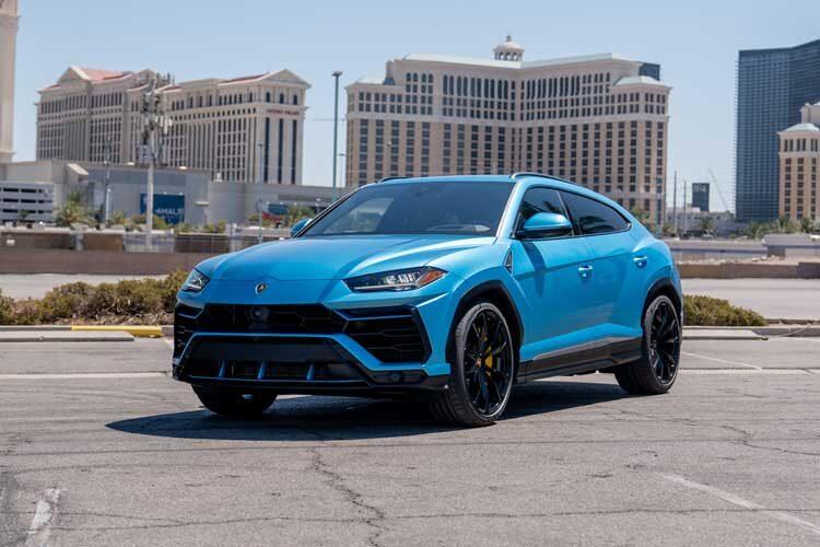 Lamborghini Urus exotic car rental Las Vegas