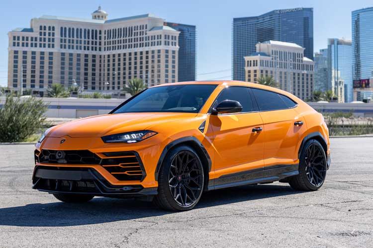 Lamborghini Urus exotic car rental Las Vegas