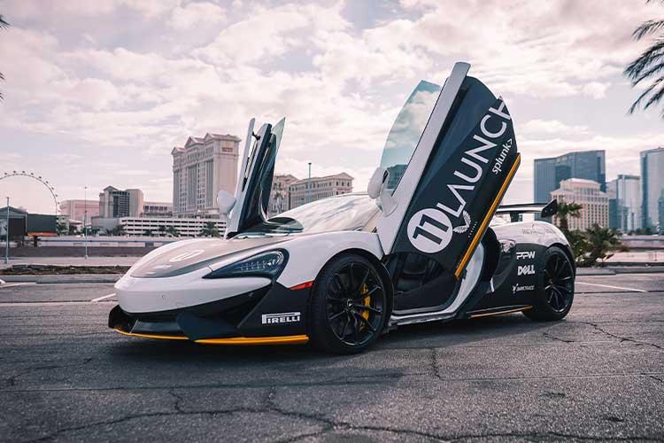 McLaren 570S Spider exotic car rental Las Vegas