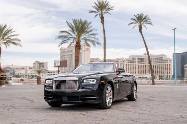Rolls-Royce Dawn exotic car rental Las Vegas