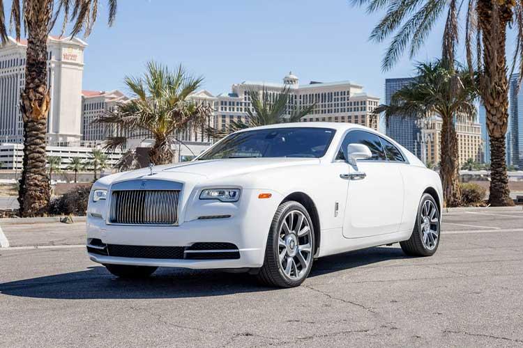 Rolls-Royce Wraith exotic car rental Las Vegas